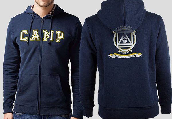 Camp St. Andrews 2017 Zippered Hooded Sweatshirt