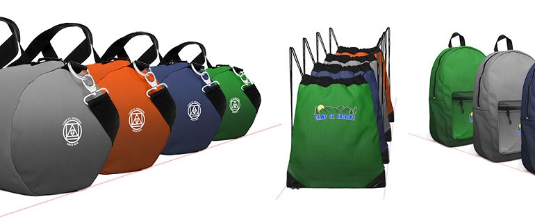 New custom bags available in the Camp St. Andrews merchandise shop!