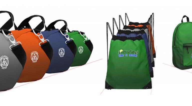 New custom bags available in the Camp St. Andrews merchandise shop!