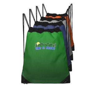 Camp St. Andrews custom drawstring bags